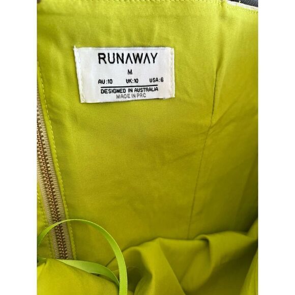 RUNAWAY Elodie Mini Dress Size 6 - Picture 3 of 7